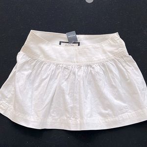Abercrombie kids white skirt